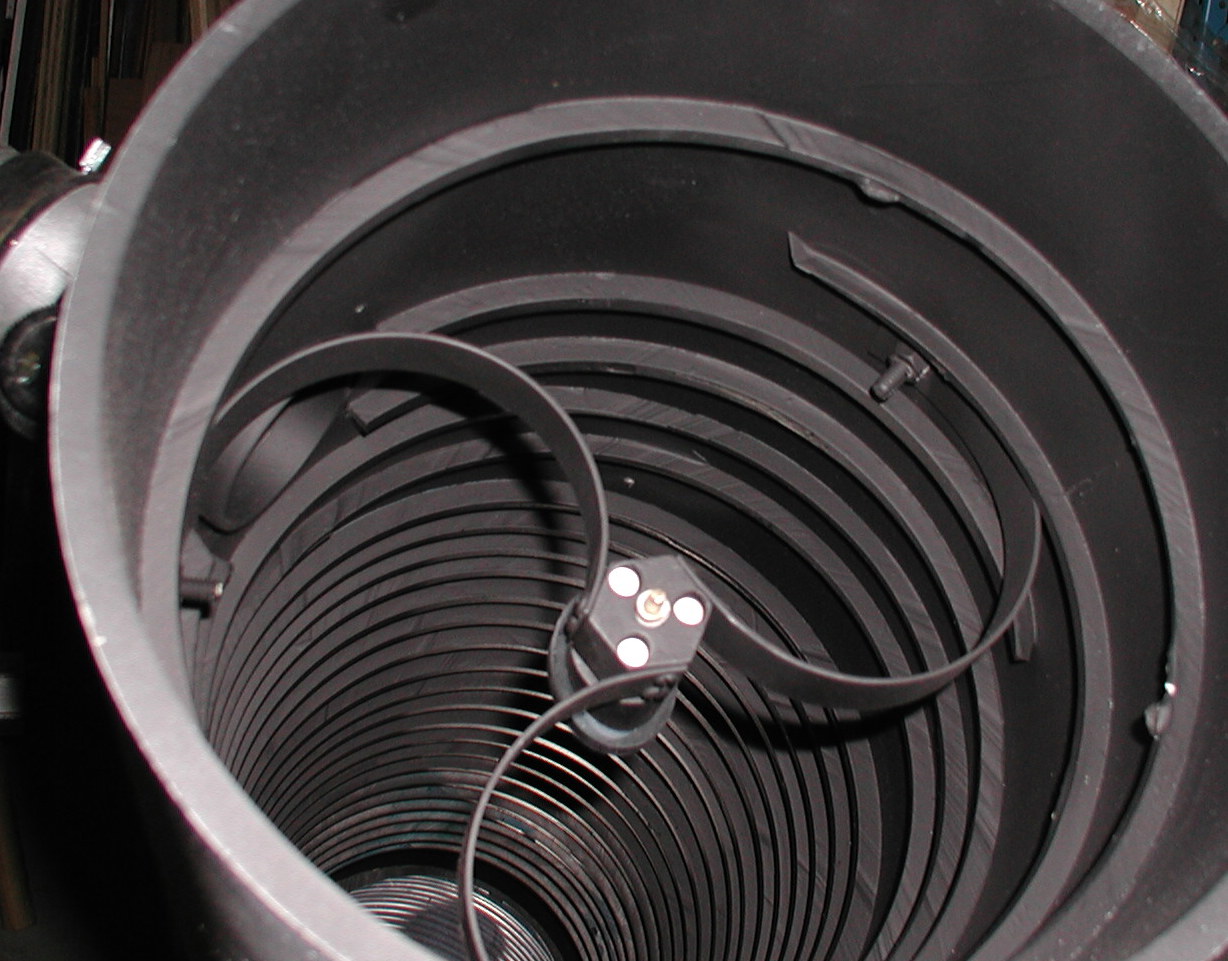 Information on Curved Vane Telescope Spiders and why they work!